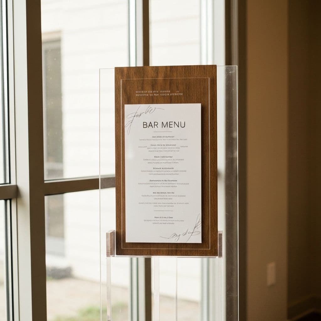 Custom Signage - Personalized acrylic or wood signs